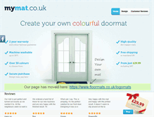 Tablet Screenshot of mymat.co.uk
